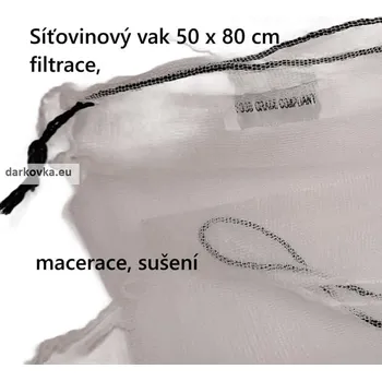 Síťovinový vak - macerace a louhování