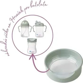 Kojenecká láhev Náhradní víčko na Hrneček pro batolata - zelené (T201010)