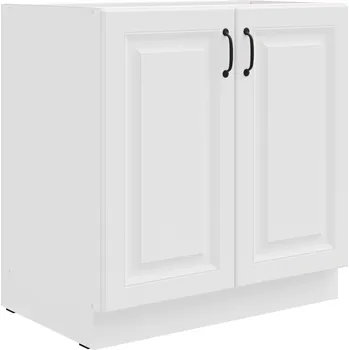 Kuchyňská linka Nábytek PEGAS s.r.o. Dolní skřínka STILO - 80 D 2F BB, Bílá/Bílá