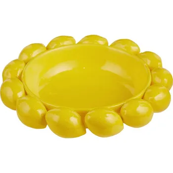 Talíř Butlers LEMON Talíř 25 cm - žlutá