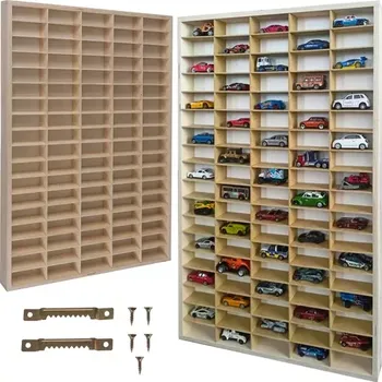 úložný prostor na hračky KRUZZEL Dřevěná polička 78,5 x 50 x 5,3 cm borovice