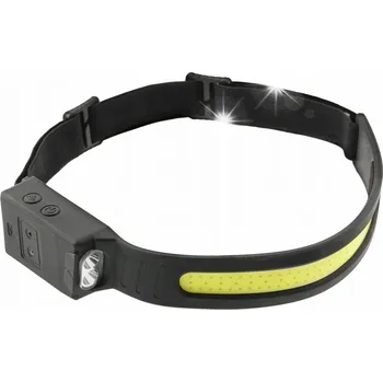 Čelovka Čelovka LED COB USB s 5 funkcemi HT1E426