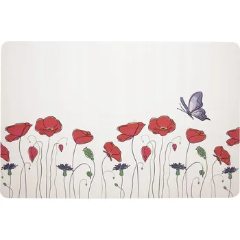 prostírání Obdélníková podložka plast prostírání 28 x 43 cm