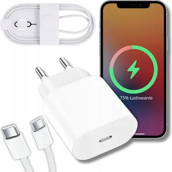 Síťová nabíječka USB-C Apple iPhone MUVV3ZM/A 20W bílá ORIGINÁLNÍ