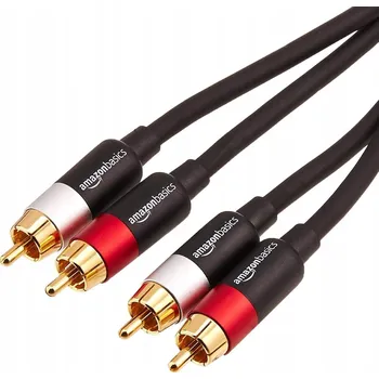 Audio kabel Audio kabel Amazon 4,57 m, 2 x RCA pozlacené konektory