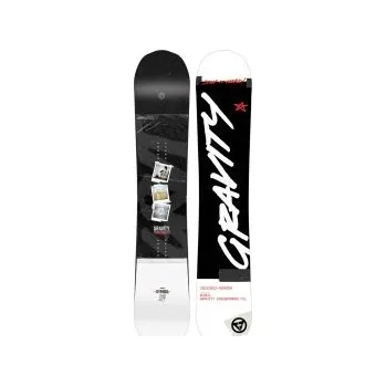 Snowboard Gravity Symbol 23/24 156 cm; Černá snowboard + DÁREK DLE VÝBĚRU!