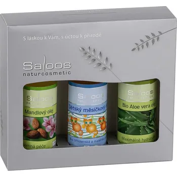 Saloos DÁRKOVÁ SADA Mandlový & Dět. měsíčkový & Aloe vera 1Ks