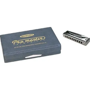 Foukací harmonika Suzuki Music Promaster Box Set Bb-A-G-F-D-C Diatonická ústní harmonika (Jako nové)