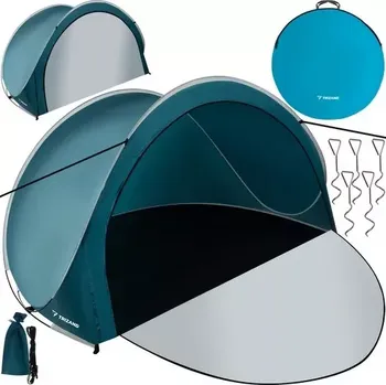 Plážový stan Samorozkládací plážový stan pro 3 osoby – 200 × 120 × 110 cm