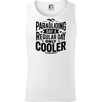 Pánské termoprádlo Paragliding Day Like A Regular Day Only Cooler - Tílko pánské Core - S ( Bílá )