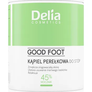 Péče o nohy DELIA Cosmetics Perličková koupel na nohy 45% Urea, Změkčuje a Uvolňuje
