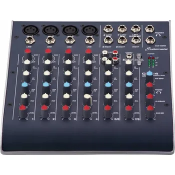 Mixážní pult Studiomaster C2S-4 - mixážní pult / USB audio interface, 4 mikrofonní kanály