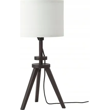 Lampička IKEA LAUTERS Stolní lampa, hnědý jasan, bílá