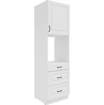 Kuchyňská linka Nábytek PEGAS s.r.o. Kuchyňská skříň STILO - 60 DPS-210 3S 1F, Bílá/Bílá