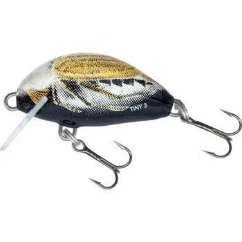 Umělá nástraha WOBLER SALMO Tiny POTÁPIVÝ 3cm 2,5g AGRESIVNÍ NA RYBY BLACK COCKCHAFER 1 Ks
