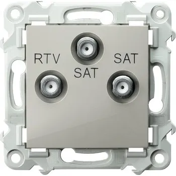 Elektrická zásuvka Ospel béžová nástěnná Elektrická Zásuvka