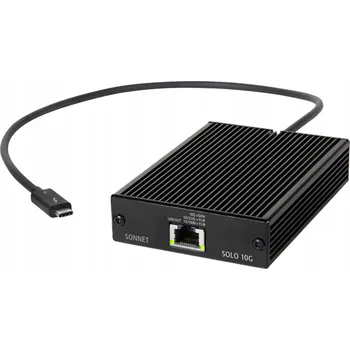Síťová karta Ethernet adaptér Sonnet externí 10GBASE-T Thunderbolt 3, 1 port RJ45