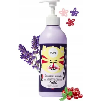 Sprchový gel Yope Cranberry & Lavender intenzivně hydratační sprchový gel pro děti 400 ml