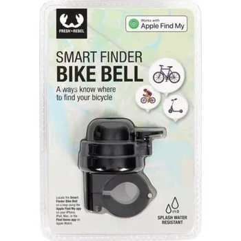 Dzwonek rowerowy z lokalizatorem pro Apple Find My, voděodolný