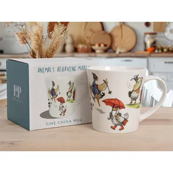 Hrnek LESSER & PAVEY - Anglie/Čína, porcelán, 3 ml