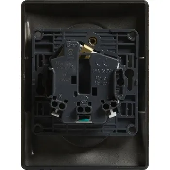 Elektrická zásuvka Černá nástěnná Elektrická Zásuvka Legrand