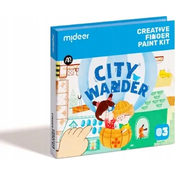 kreativní sada Kreativní sada na malování prsty - Městská putování