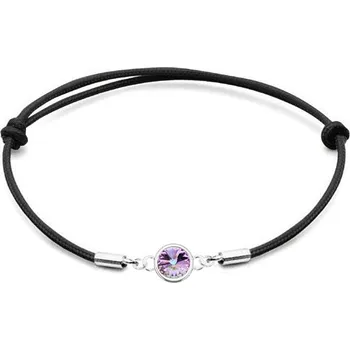 Náramek NUBIS® Stříbrný náramek s Crystals from Swarovski® Vitrail Light - SX129-VL