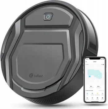 Robotický vysavač Lefant ROBOTICKÝ VYSAVAČ VYSAVAČ 210P 2200Pa ŠEDÝ WiFi 28x7.5cm TICHÝ