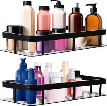 Koupelnový nábytek Hliníková koupelnová polička - 2 ks