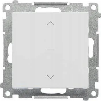 vypínač S.55 Roletový spínač 10A 250V rychlospojky světle šedá matná TZP1K.01/114