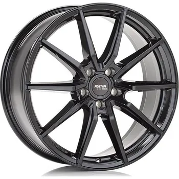 Disk alu-kola PLATIN P109 FullBlack 8x19, 5x112 ET52, černý lesklý