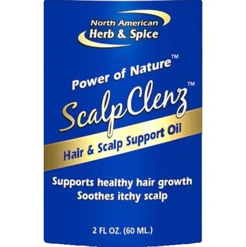 Vlasová regenerace North American Herb & Spice | Intenzivní vlasové sérum - ScalpClenz - 60 ml pro regeneraci pokožky hlavy - 60 ml