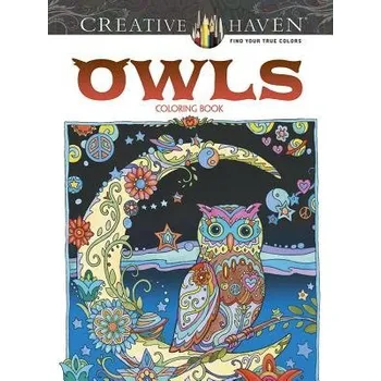 Creative Haven Owls Coloring Book - Sarnat, Marjorie