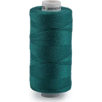 Nit Nitě riflové Unipoly 200 m 30x3, střední, 668 zelená smaragdová