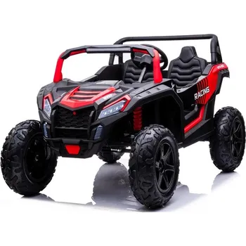 Dětské elektrovozidlo Mamido Elektrické autíčko Buggy UTV Strong 24V nafukovací kola červené