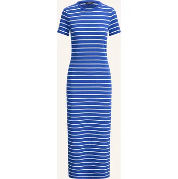 Dámské šaty Lauren Ralph Lauren Dámské Jerseyové Šaty, modrá / bílá, 40
