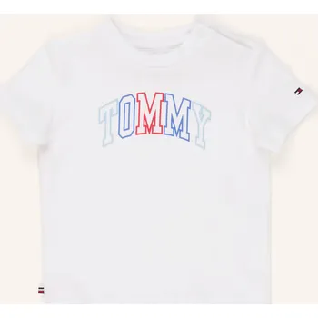 Pánské tričko Tommy Hilfiger Tričko pro miminko, bílá, 92