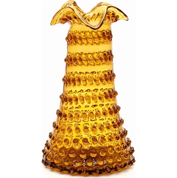 Váza Váza 32cm - Hobnail - Ananas - amber | 88062