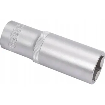 Klíč NÁSTRČNÝ KLÍČ 17MM 1/2" DLOUHÝ 6HR CR-V /S OTVOREM PRO ZAVĚŠENÍ/ NXL