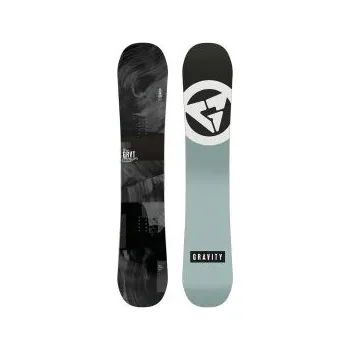 Snowboard Gravity Contra 24/25 Wide 162 cm; Černá snowboard + DÁREK DLE VÝBĚRU!