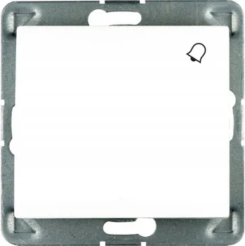 vypínač Jednopólový vypínač pod omítku Polmark bílý ŁP-6D/M.BI