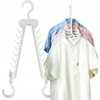 Věšák SKLÁDACÍ VĚŠÁK DO SKŘÍNĚ - ORGANIZÉR NA OBLEČENÍ S 16 MÍSTY