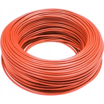 elektrický kabel Kabel Kulatý ohebný (lanko) LgY Elektrokabel 1 x 10