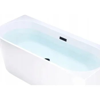 Vana Volně stojící akrylátová vana Hydrosan Mera, odtok uprostřed, 160 x 75 cm