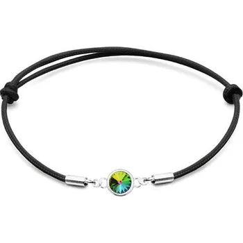 Náramek NUBIS® Stříbrný náramek s Crystals from Swarovski® Vitrail Medium - SX129-VM