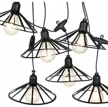 Venkovní osvětlení Girlanda ProGarden 7 cm síťovaná