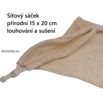Síťový sáček 15x20 cm - macerace a sušení