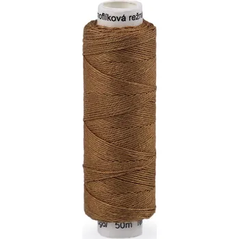 Nit Nitě lněné knoflíkové 50 m, střední, 716 béžová