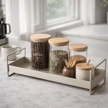 BOLTZE Béžový podnos Wolga M