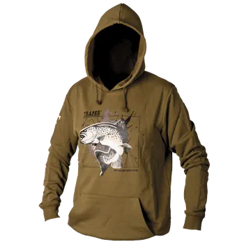 Pánská mikina Traper Mikina Trout oříšková Velikost: XXL